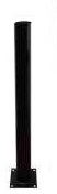 TDM ELECTRIC SQ0330-0071 Опора металлическая садово-парковая, h=600 мм, цвет черный, TDM